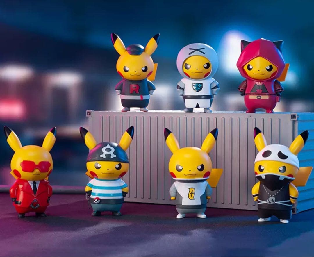 ボスごっこピカチュウ ロケット団フィギュア7体SET 中国限定 - メルカリ