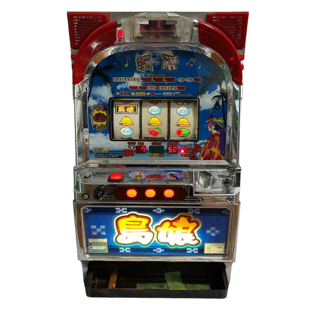 パチスロ実機】オリンピア島娘30 コイン不要機 4号機 レア 人気台 沖