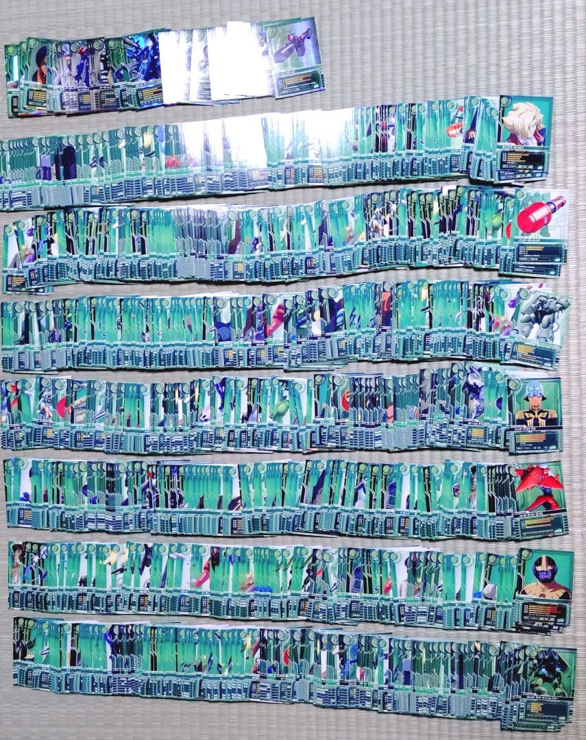 【最終値下げ】ガンダムカードビルダー　3409枚セット　カードゲーム　ガンダム ガンダムカードゲーム」スタートデッキ全4種、本日発売！「ガンダム