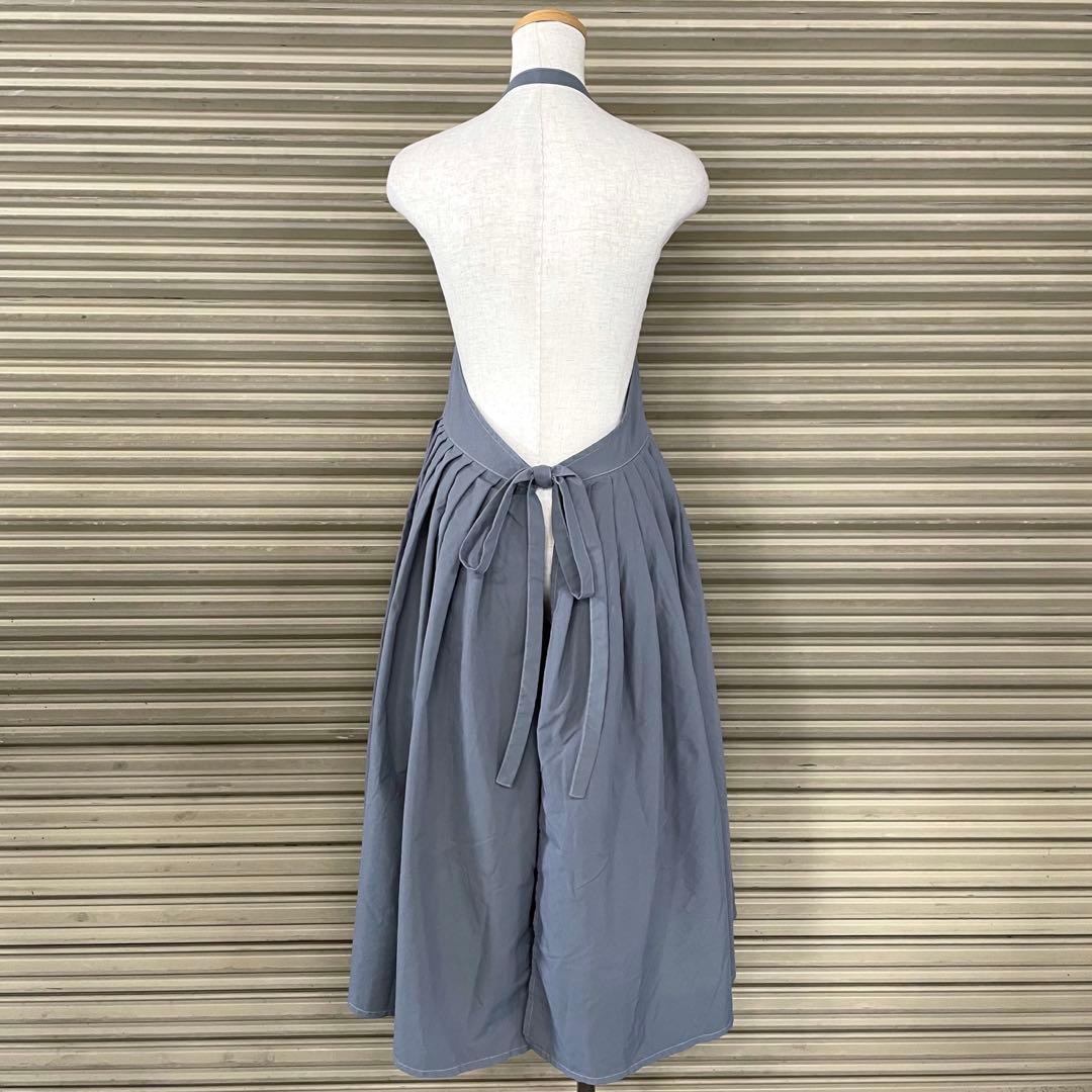 美品 ビームス ディーン&デルーカ コラボ フレアのエプロンドレス