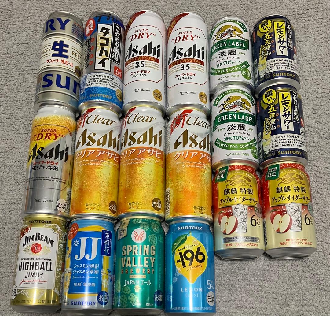 ビール チューハイ アサヒ お酒まとめ売り - メルカリ