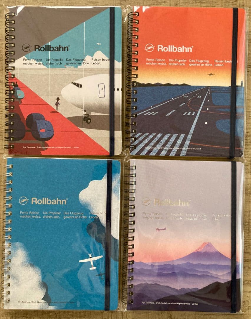 成田空港限定ロルバーン 4冊セット ロルバーン 成田空港限定 ポケット付メモL 4冊セット - メルカリ
