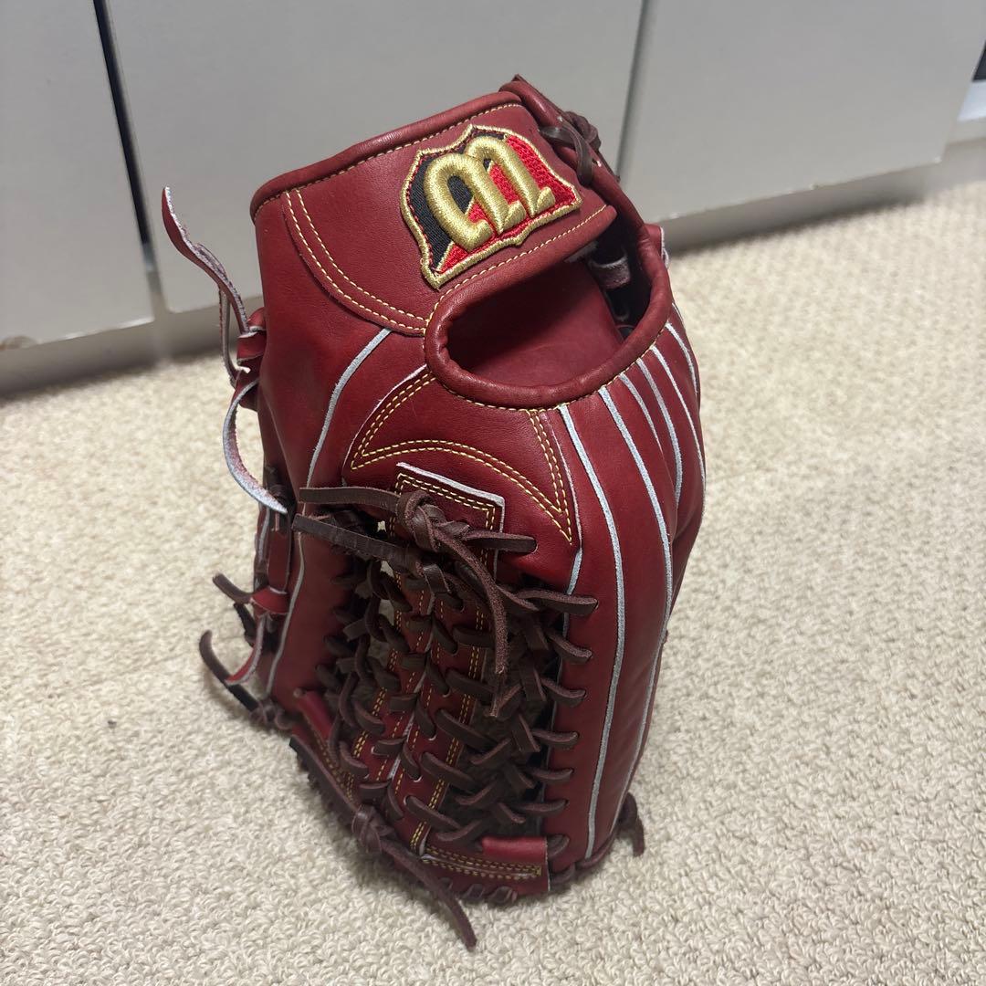 wilson レザーグローブ 赤 オーダーでも選べない特別なプレミアムキップレザーを使用したWilson