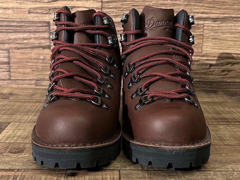 新品 ダナー トレイルフィールド レザー トレッキング ブーツ 茶 25.5