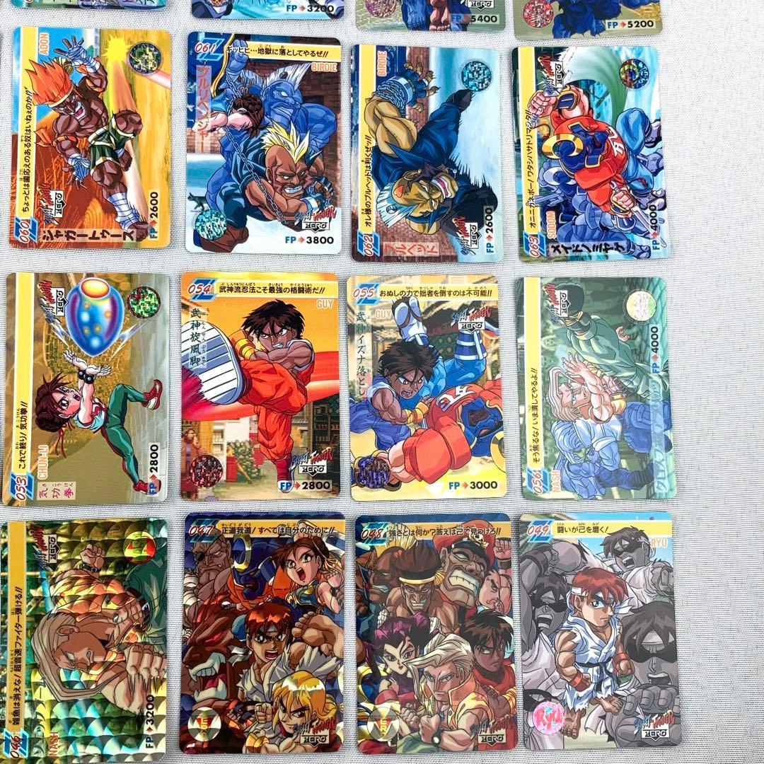 カードダス フルコンプ 42枚 ストリートファイターZERO パート2 - メルカリ