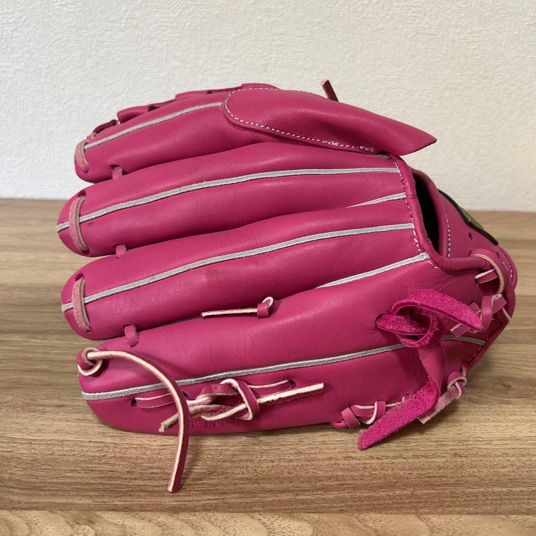 ZETT ゼット 一般硬式ピッチャー用グローブ ピンク - メルカリ