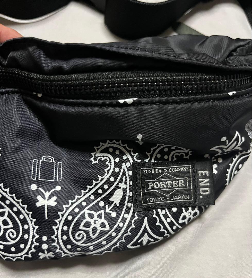 日本未発売品】END. × PORTER YOSHIDA バンダナ柄 PORTER - ほぼ未使用