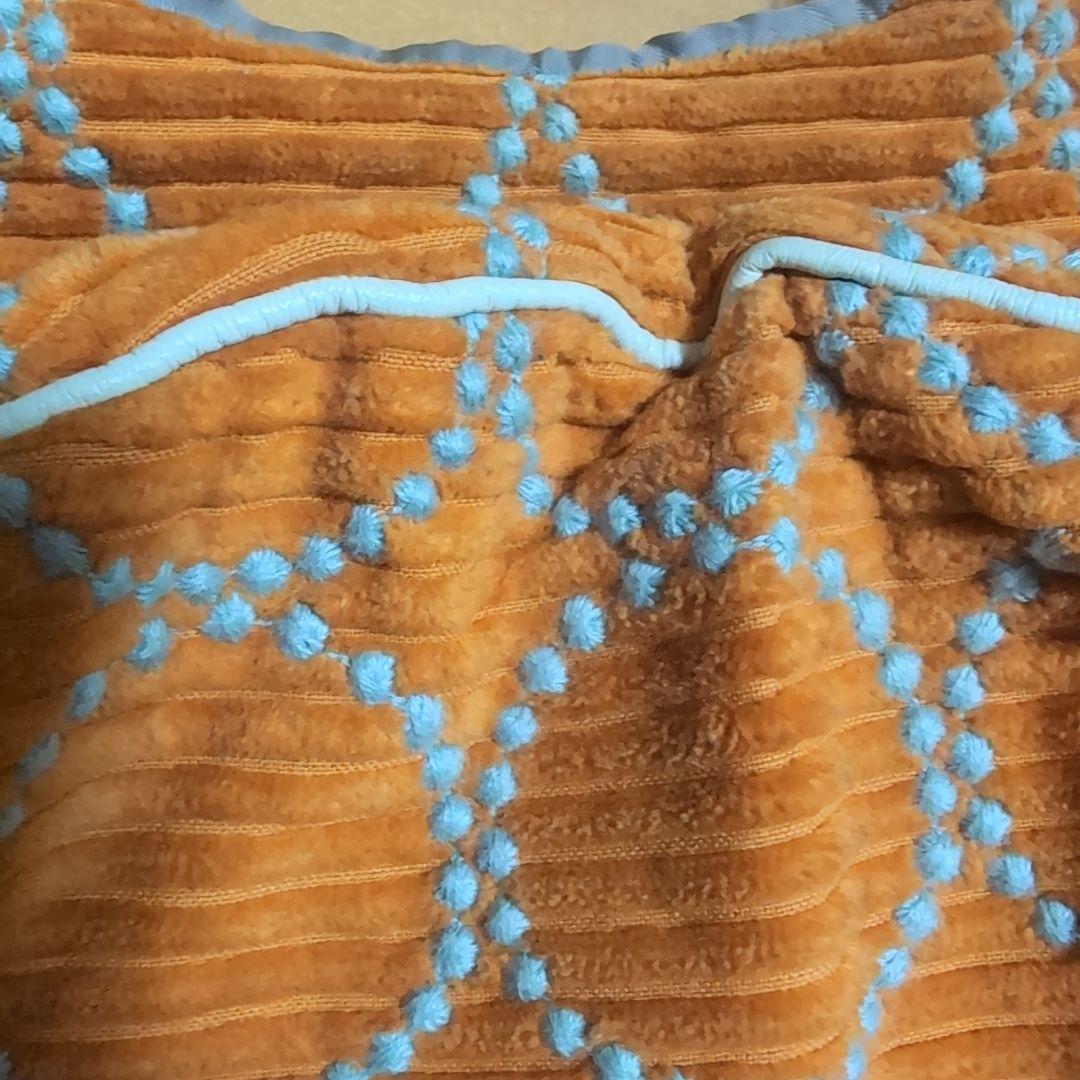 ミナペルホネン タンバリン オレンジ コーデュロイ エッグバッグ