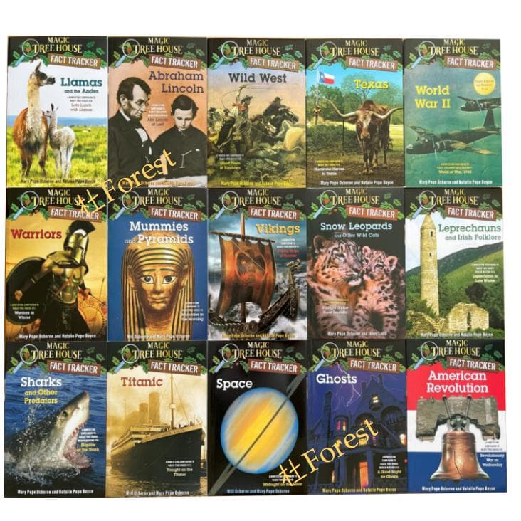 Magic Tree House Fact Tracker 絵本44冊 音源付 - メルカリ