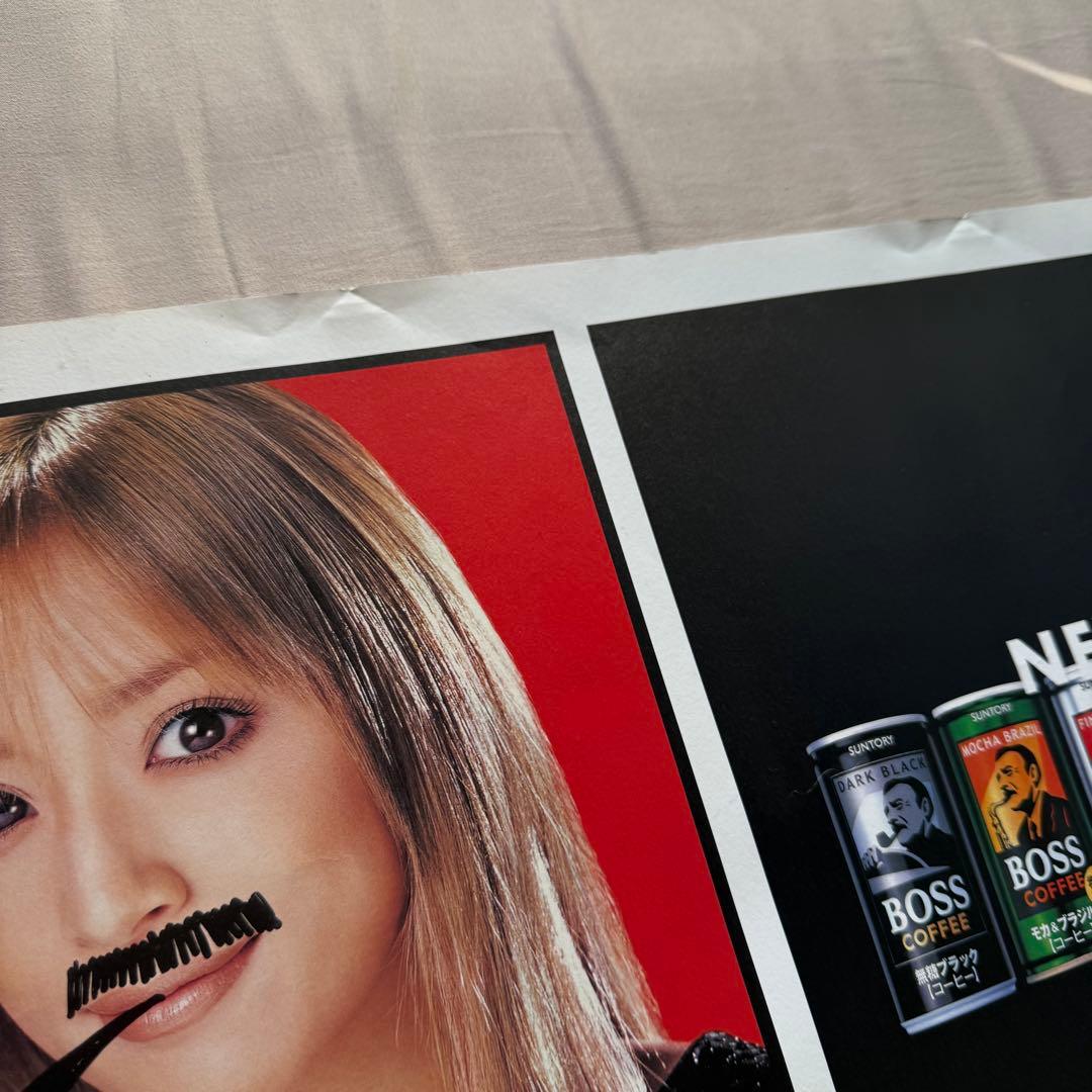 浜崎あゆみ ポスター サントリーBOSS缶 - メルカリ