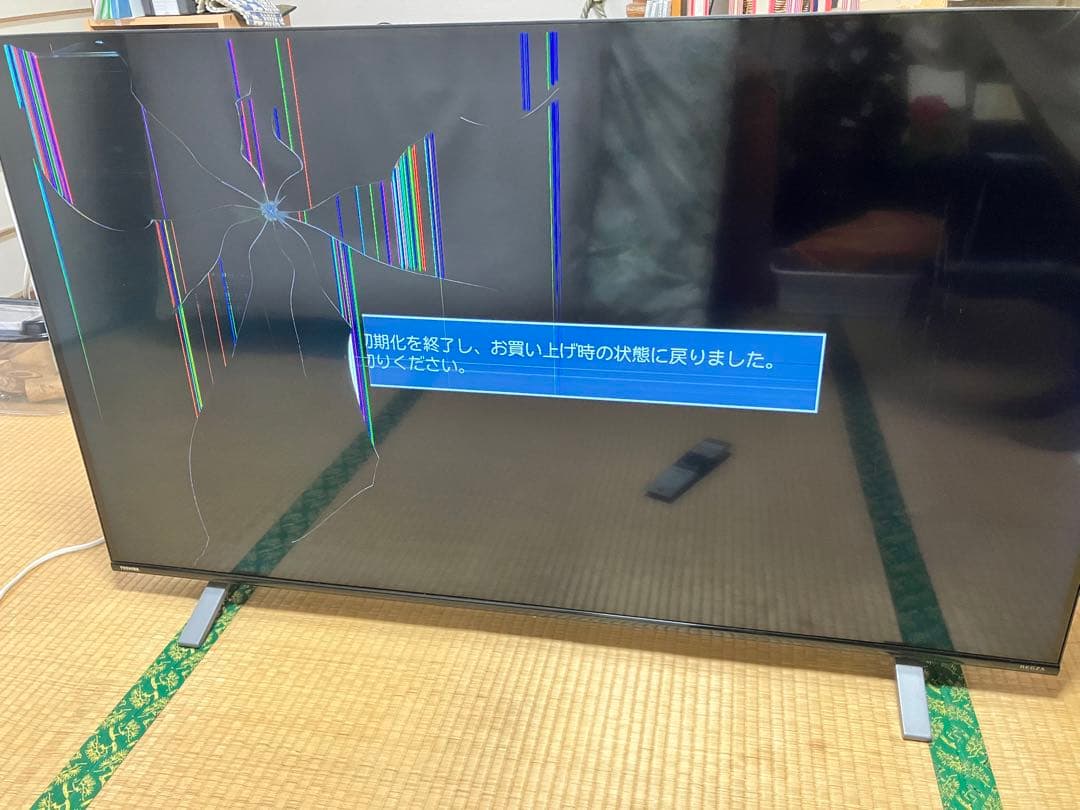 《ジャンク品》TOSHIBA　REGZA　55インチ