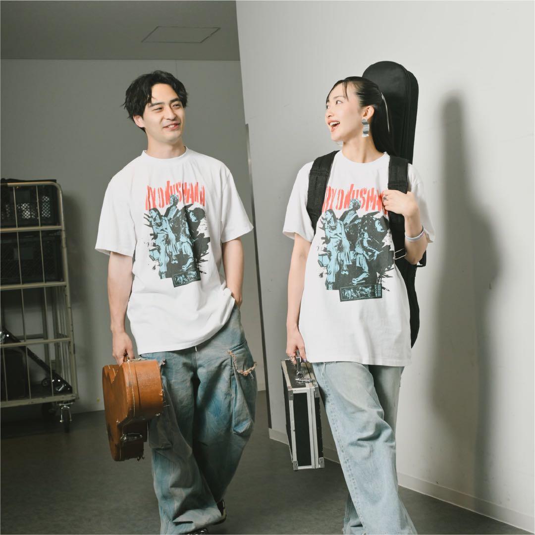 緑黄色社会 リョクシャカ バンドTシャツ バンt Lサイズ 緑黄色社会 Lサイズ