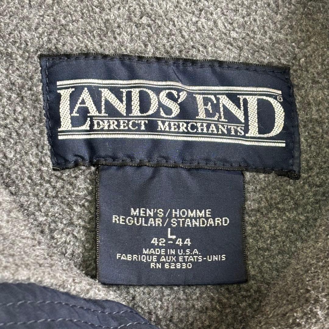 90s USA製 Lands' Endウォームアップジャケット - メルカリ