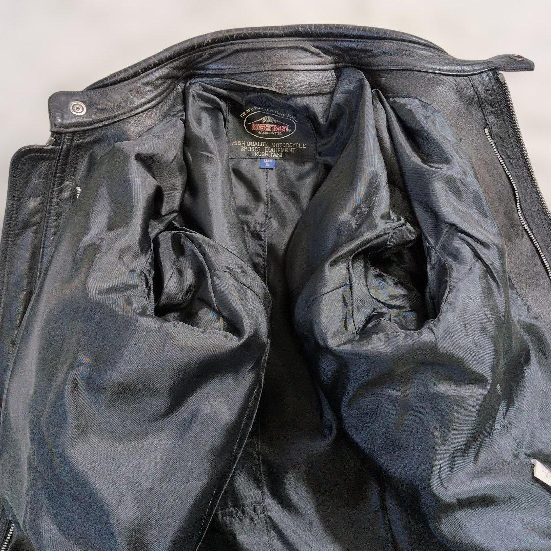 美品 クシタニ L メンテナンス済み 肩腕部分パッド有り シングル