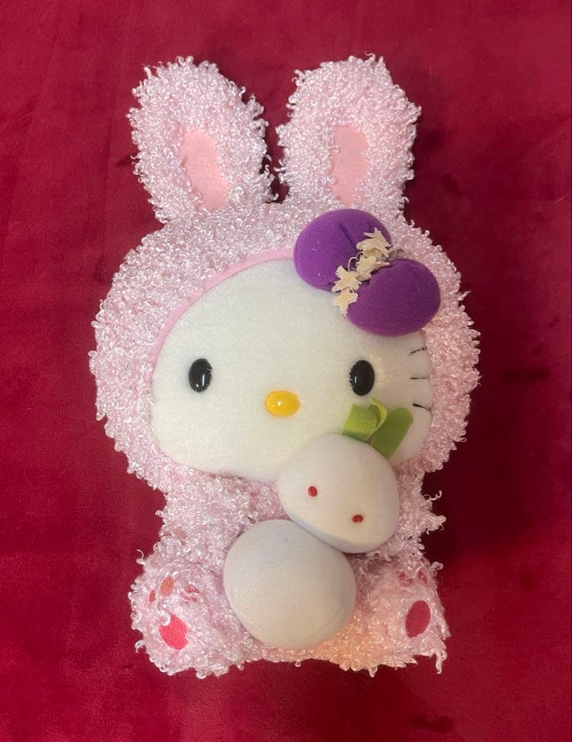 激レア☆ご当地キティ ハローキティ 北海道限定 雪うさぎ 雪だるま ぬいぐるみ 激レア》ハローキティ 雪うさぎ ぬいぐるみキーホルダー 北海道限定