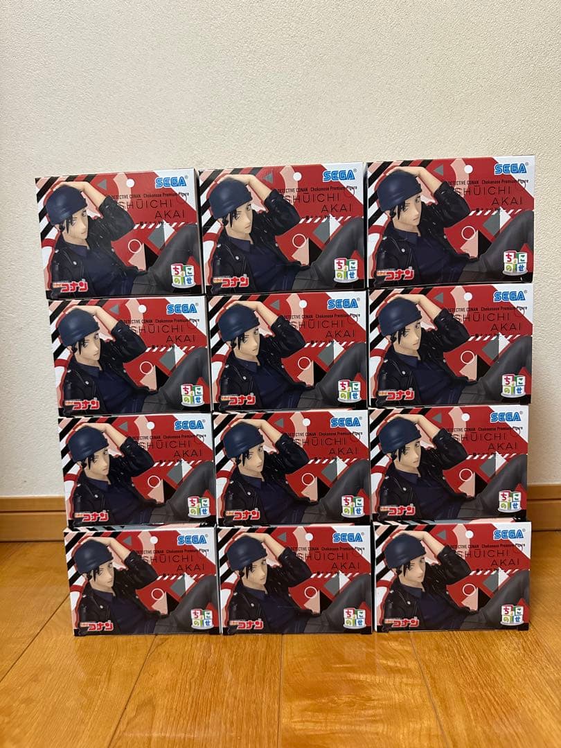 名探偵コナン ちょこのせ プレミアム 赤井秀一 寝そべりver. 計12個