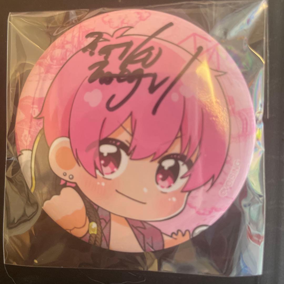 いれいす ないこ サイン 缶バッジ - メルカリ