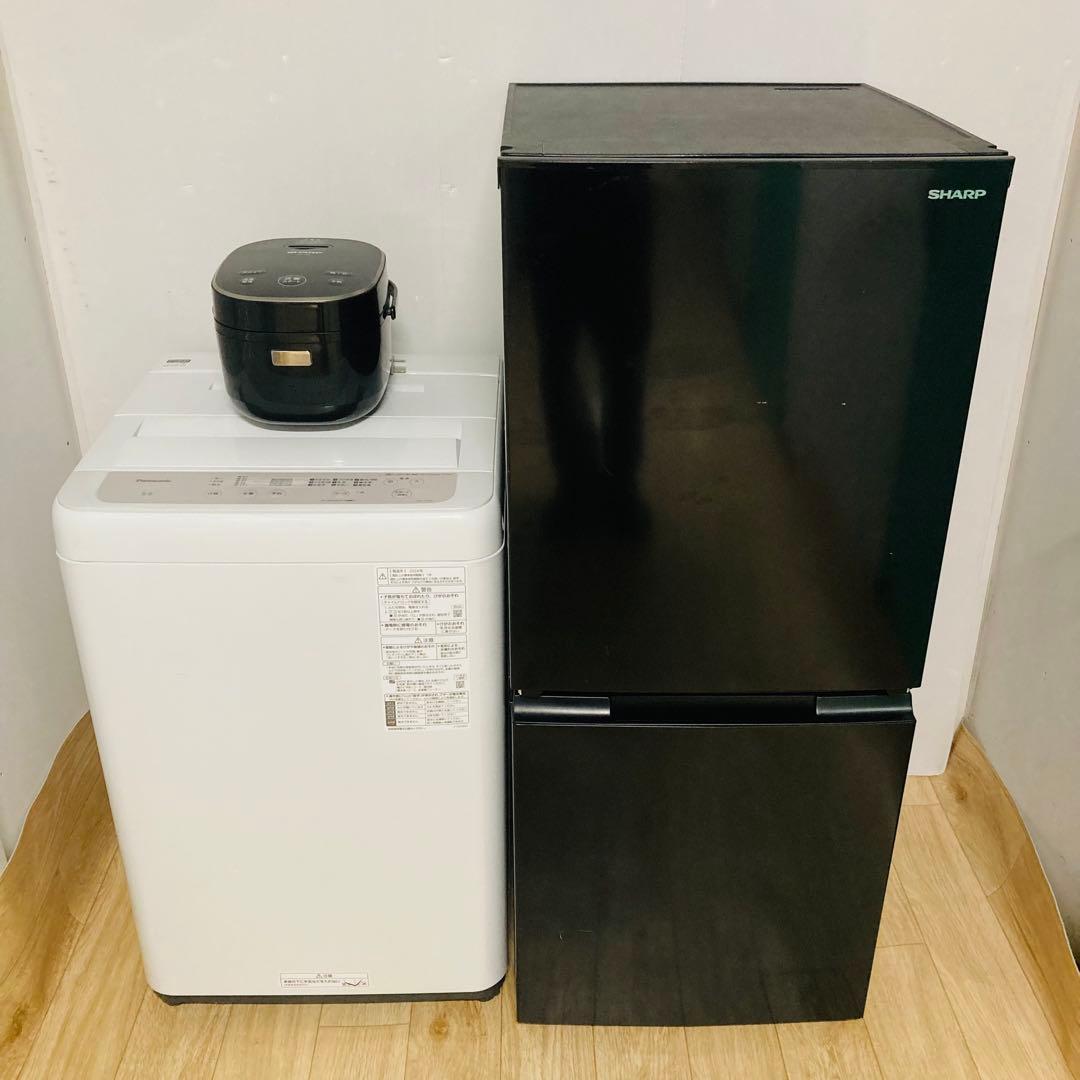 豪華シャープパナソニック1人暮らし家電セット❗️大阪、大阪近郊配送と設置無料13 少し訳ありお買い得一人暮らし家電セット❗️大阪、大阪近郊配送と設置