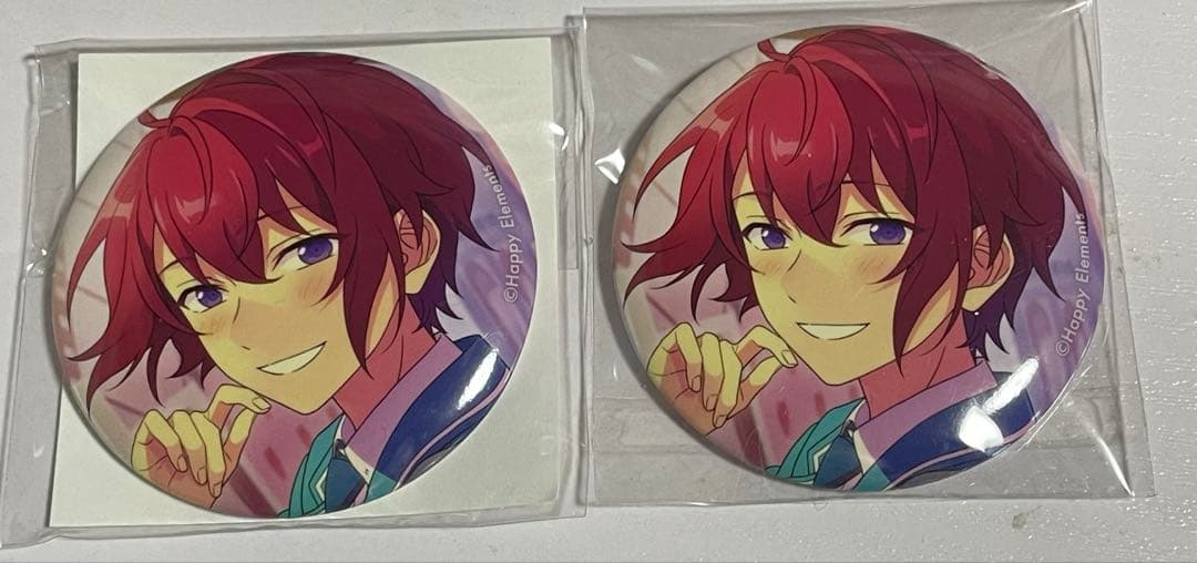 あんスタ 朱桜司 フィーチャー2 缶バッジ 2個セット - メルカリ