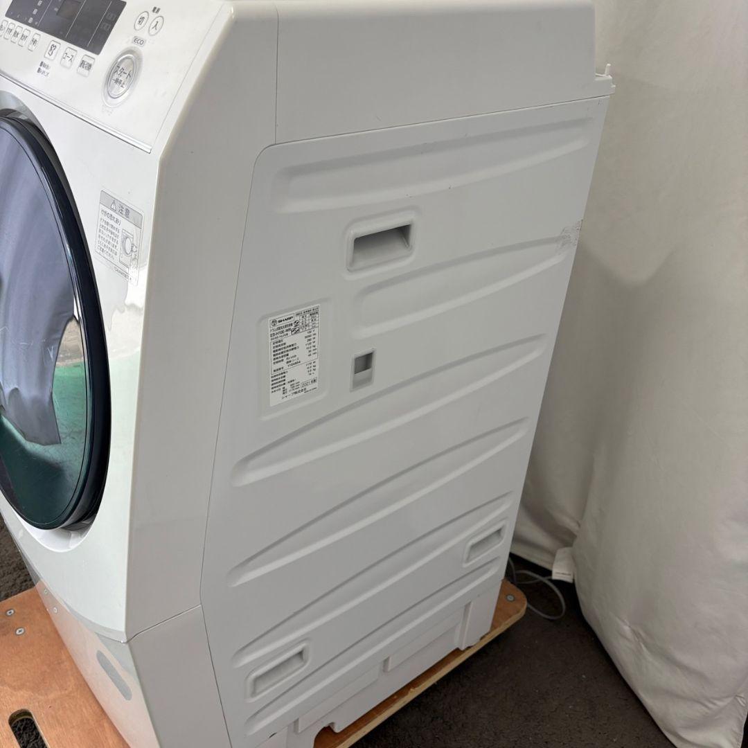 942 ドラム式洗濯機 SHARP 10キロ 右開 安い 綺麗 設置無料