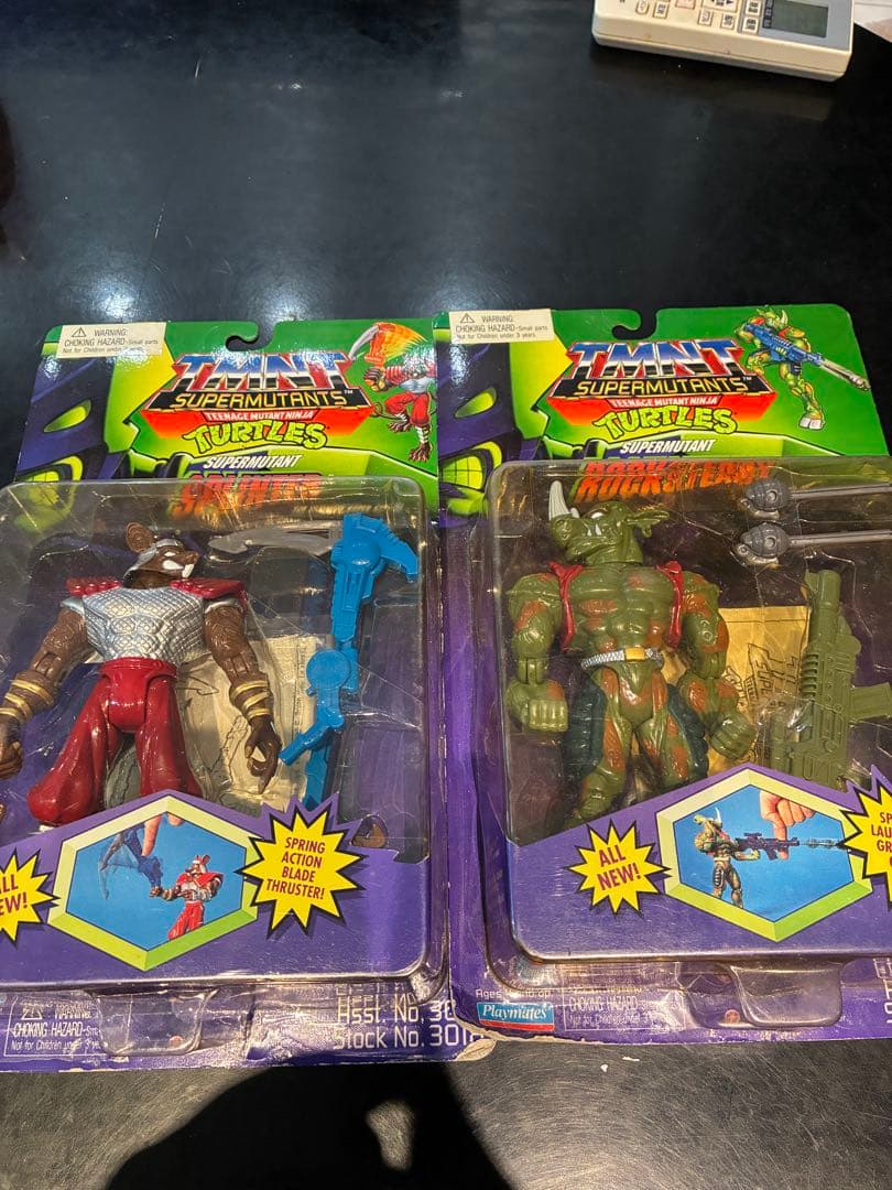 TMNT スーパーミュータント フィギュア 2体セット