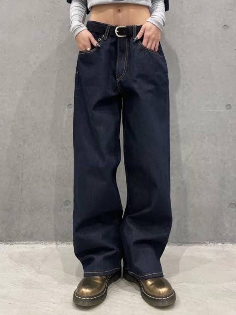 GAP スーパーバギーデニム 29x30 ダークリンス - メルカリ
