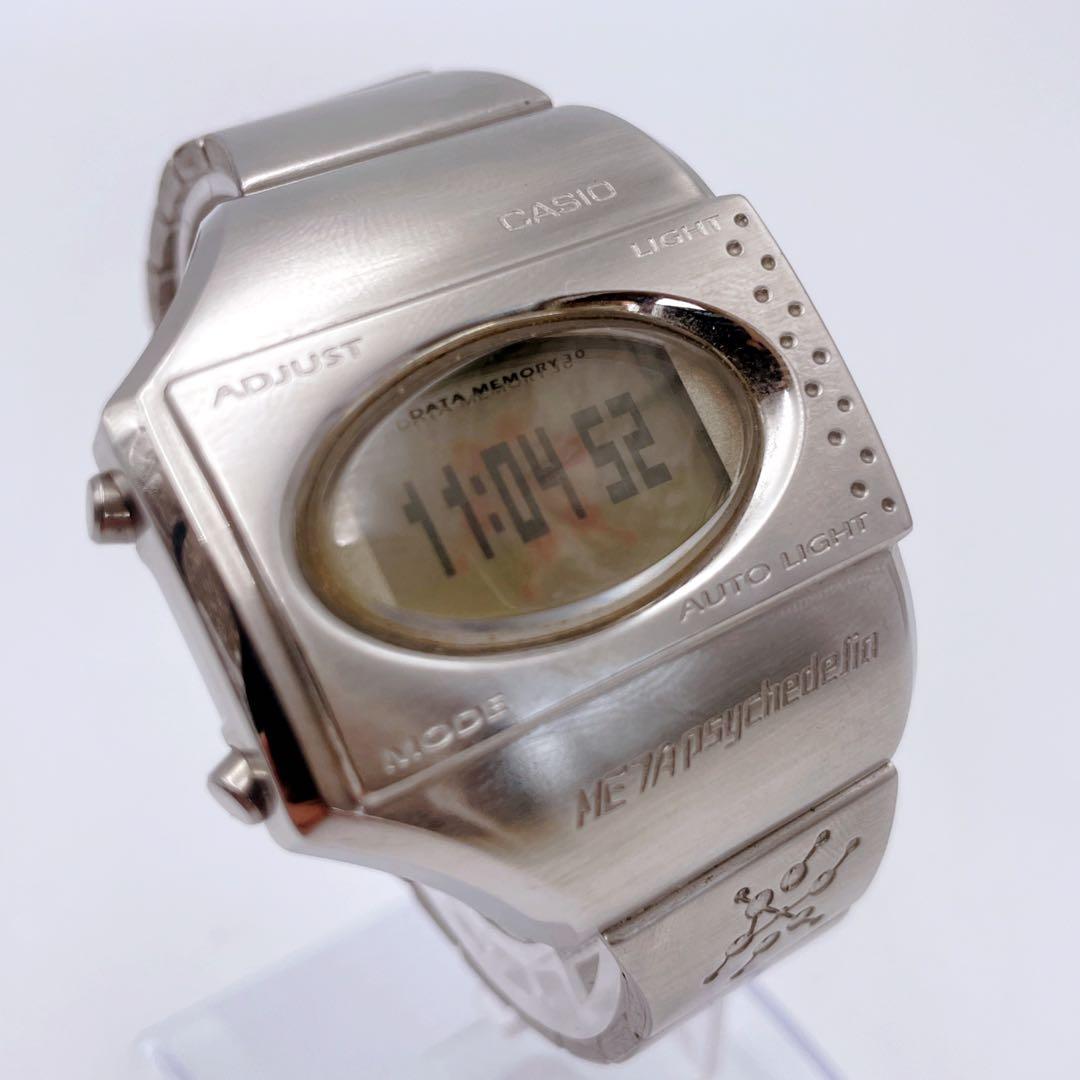 稼働 CASIO ME-100 META psychedelia 90s 腕時計 - メルカリ
