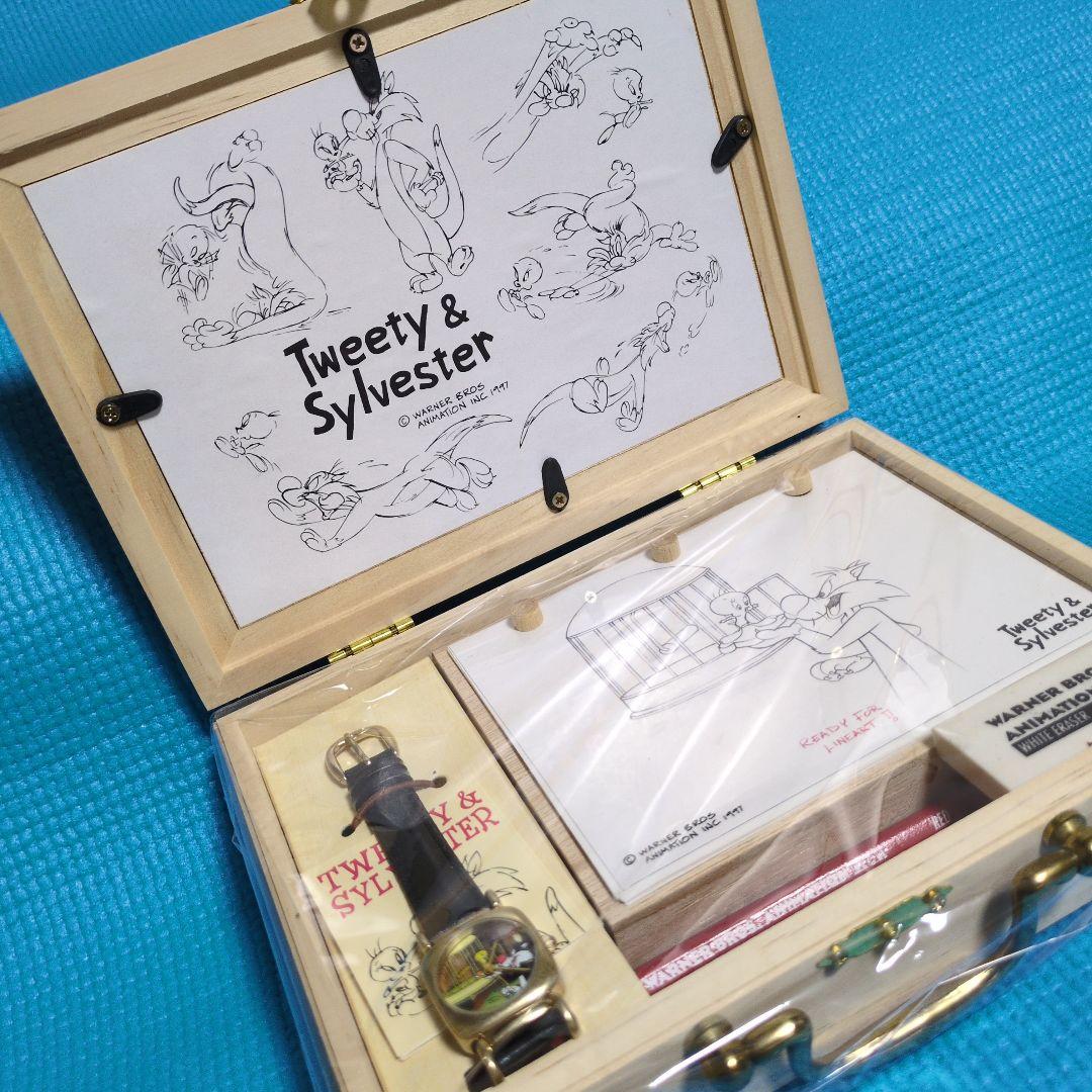 ★新品 Tweety&Sylvester 　時計　コレクションセット　希少 Looney Tunes 94 “Rare” Tweety Bird Sylvester Home Sweet Home Seth