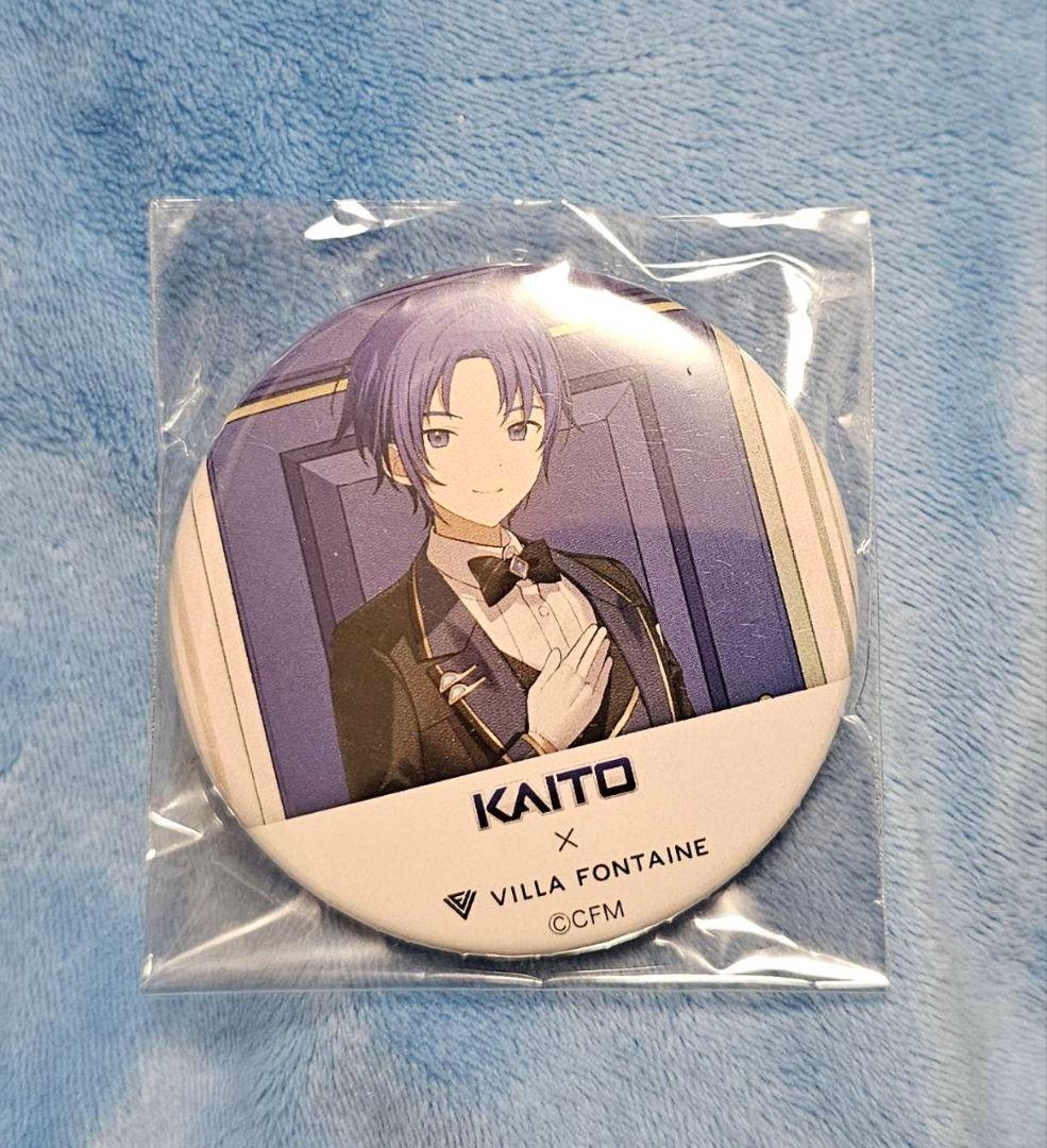 KAITO　缶バッジ　缶バッチ　フォンテーヌ　ホテル　宿泊特典　初音ミク 新品】ホテル ヴィラフォンテーヌ 羽田 誕生月 限定品 初音ミク 缶