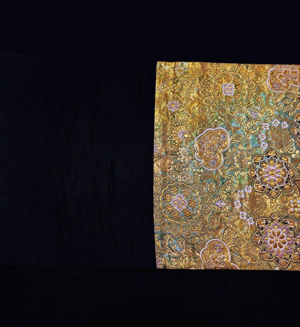 美品】螺鈿 宝相華 金色 六通 - メルカリ