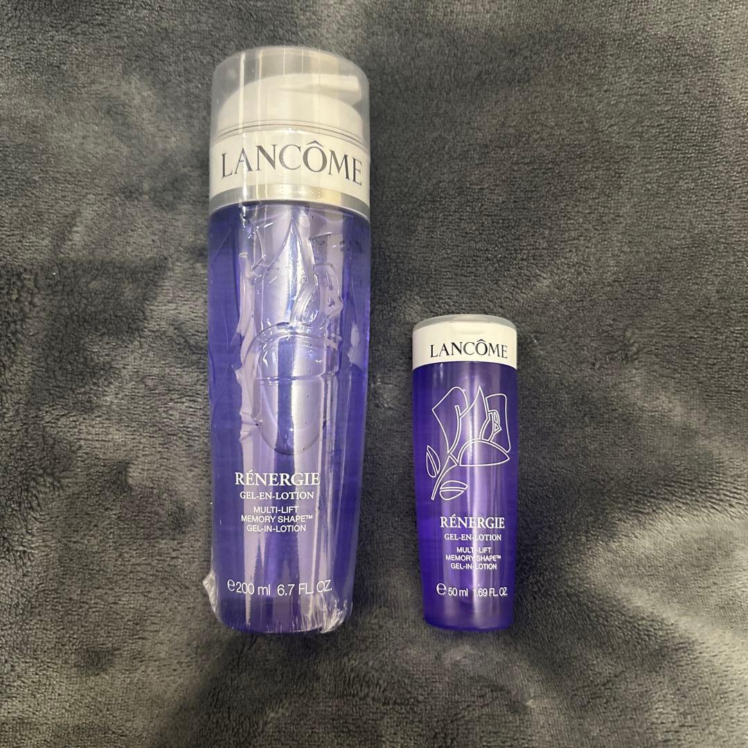 新品未使用未開封品　ランコム　レネルジーMメモリーシェイプローション +試供品 レネルジー M メモリーシェイプ ローション / ランコム(化粧水