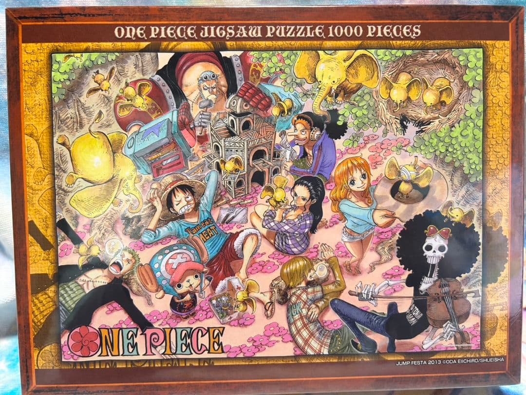 【希少】ワンピース　ジグソーパズル　1000ピース　原画　ジャンプフェスタ 集英社(シュウエイシャ)の「週刊少年ジャンプ」ジグソーパズル300