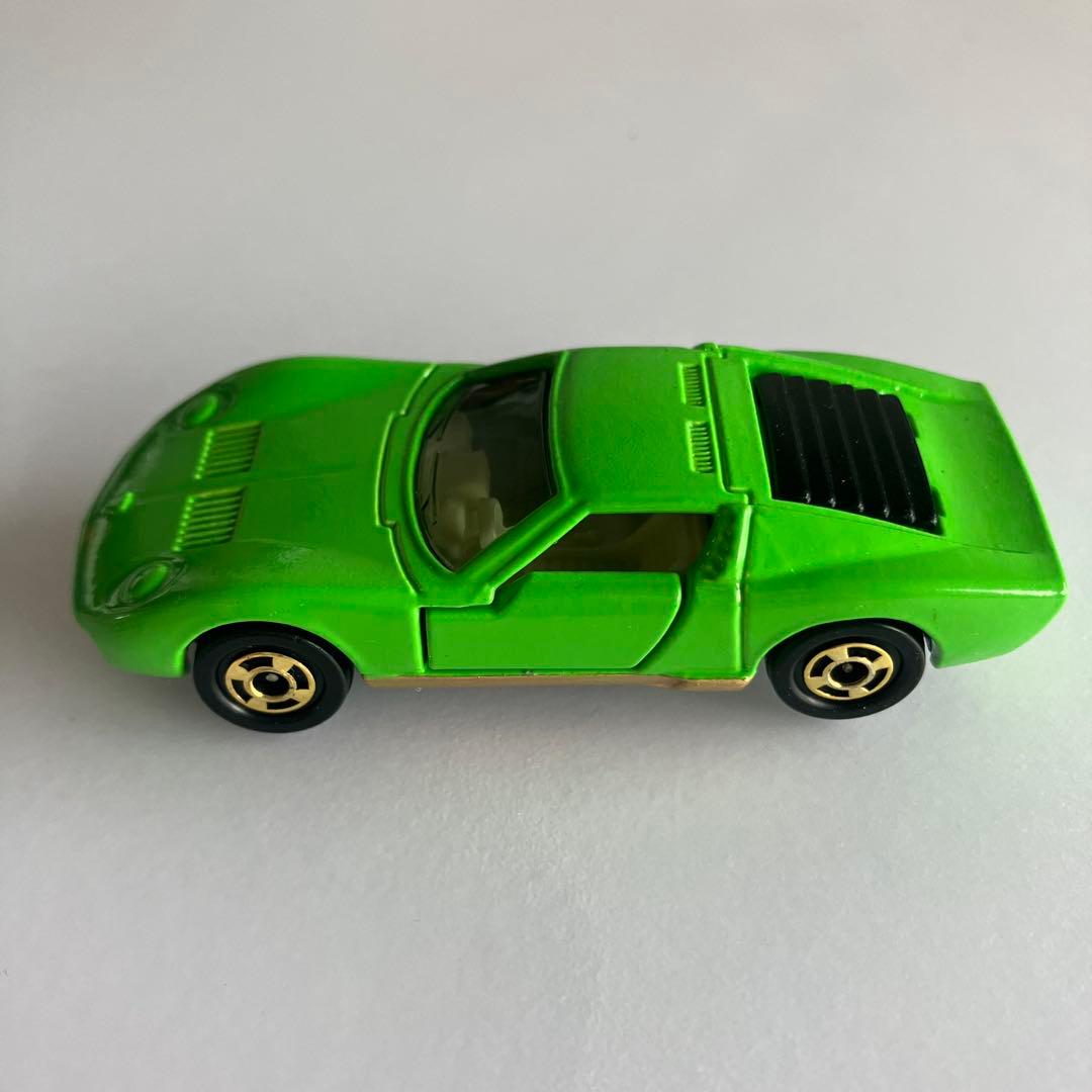 □絶版》トミカ No.F40【日本製】ランボルギーニ ミウラ SV☆中古箱