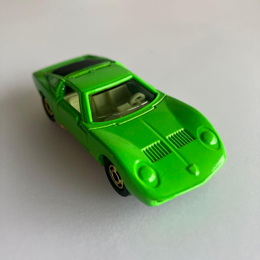 □絶版》トミカ No.F40【日本製】ランボルギーニ ミウラ SV☆中古箱