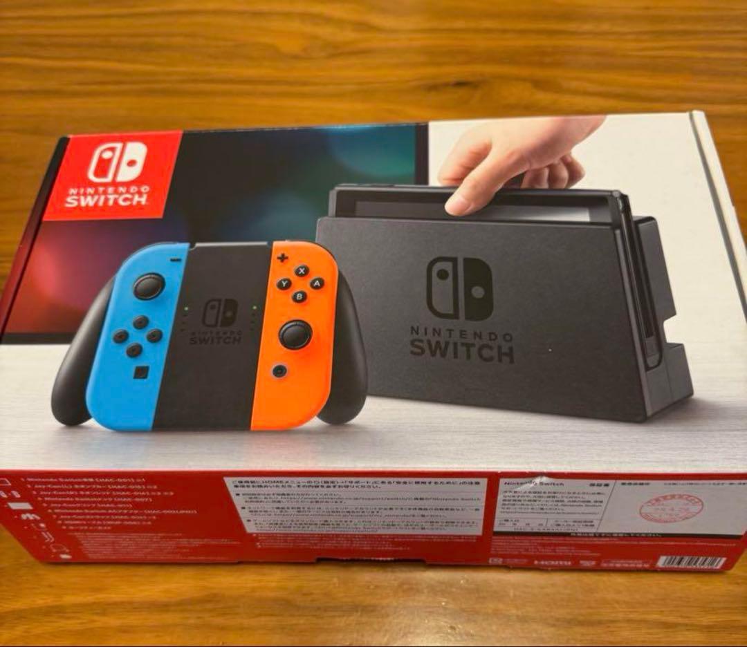 Nintendo Switch ネオンブルー/オレンジ 本体 Nintendo Switch 本体【Joy-Con(L) ネオンブルー/(R) ネオンレッド