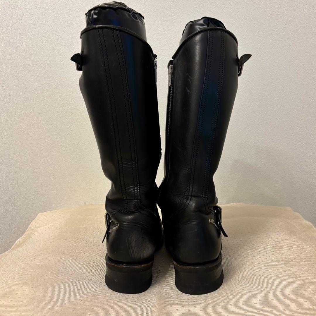 ハーレーダビッドソン エンジニアブーツ ブラック 38(24~24.5cm)