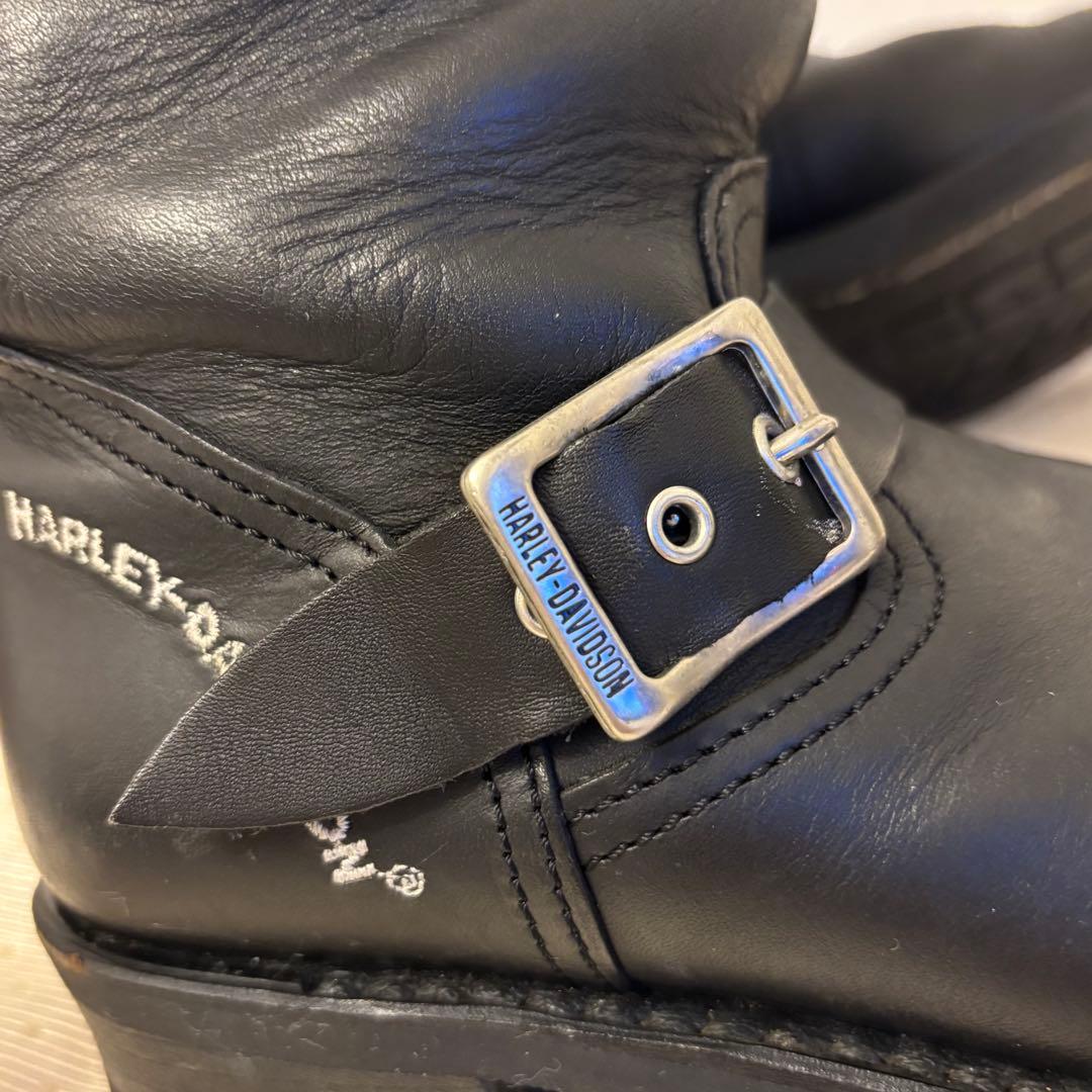 ハーレーダビッドソン エンジニアブーツ ブラック 38(24~24.5cm)