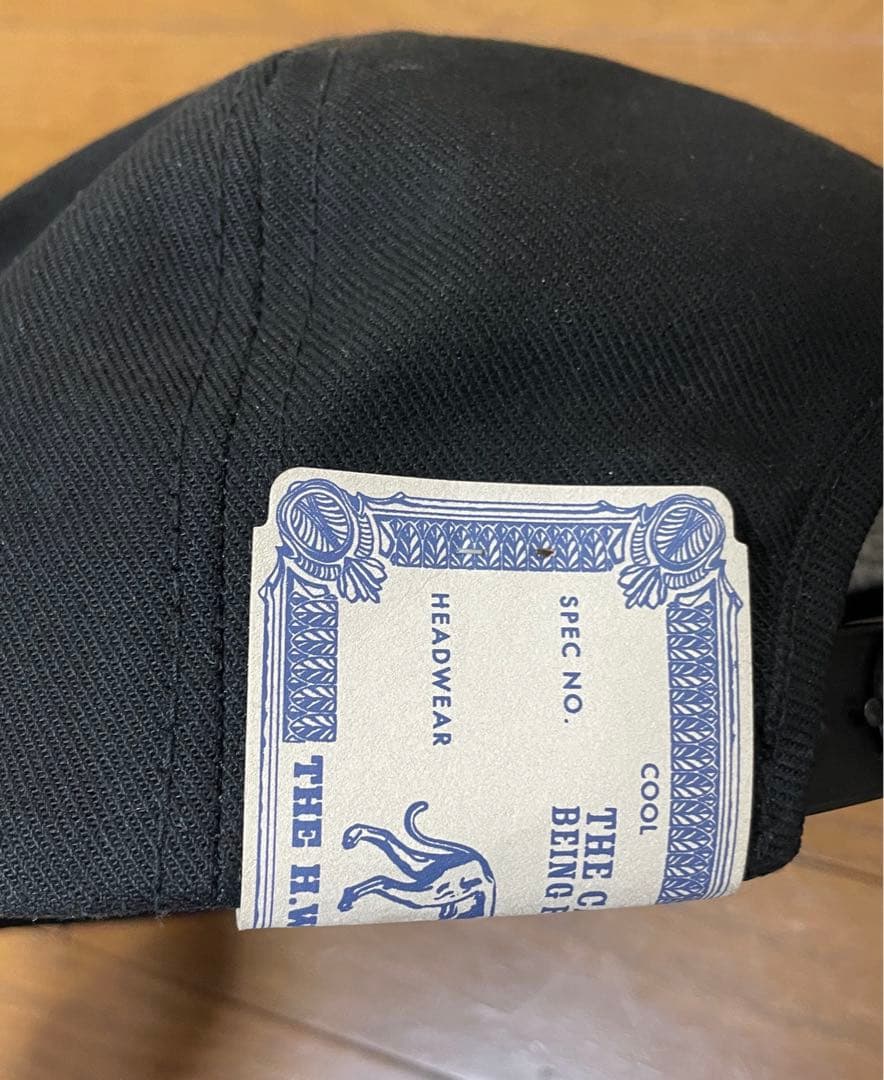 や*だ様 完売品 H.W.DOG 40 ブラック キャップ 帽子 トラッカー