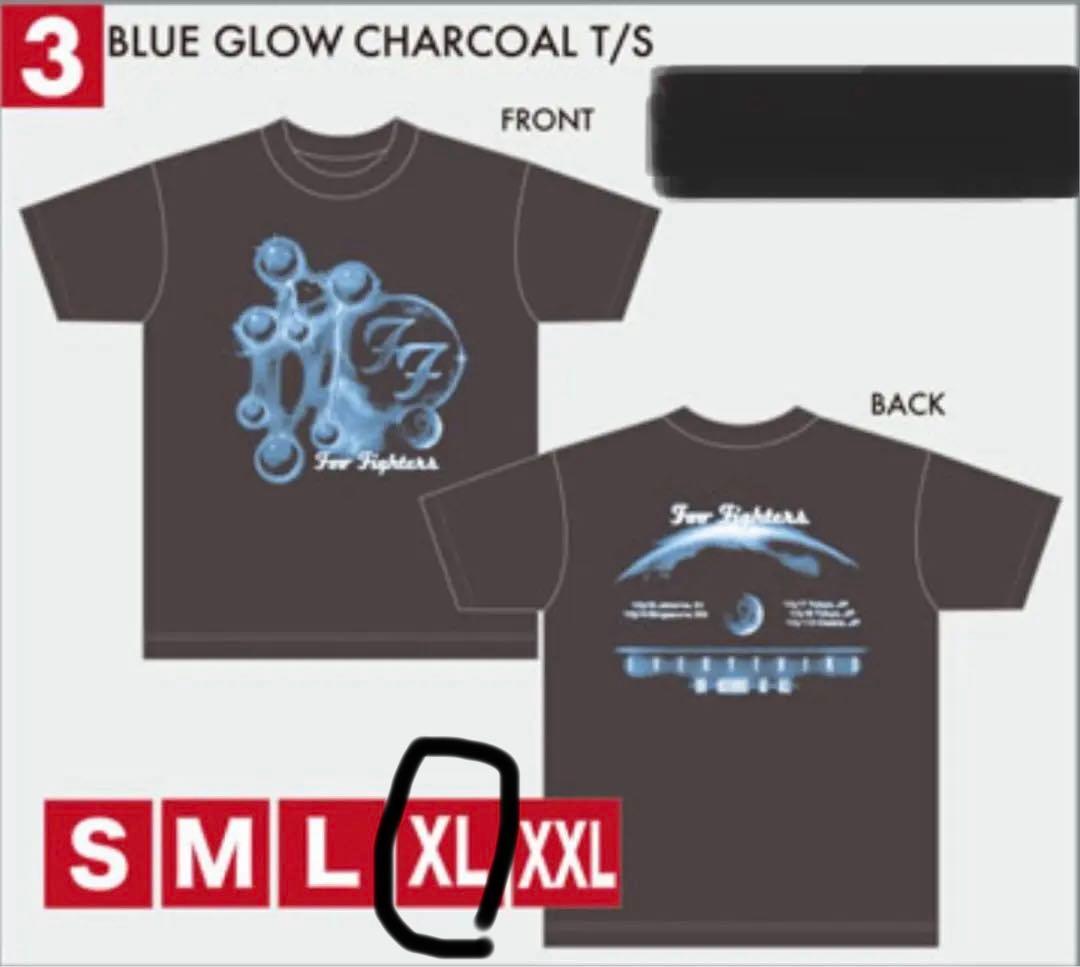 新品FOO FIGHTERS LIVE IN 2025 チャコールTシャツ XL Foo Fighters Tokyo 2025 Alien head live in 2025 tour shirt, hoodie