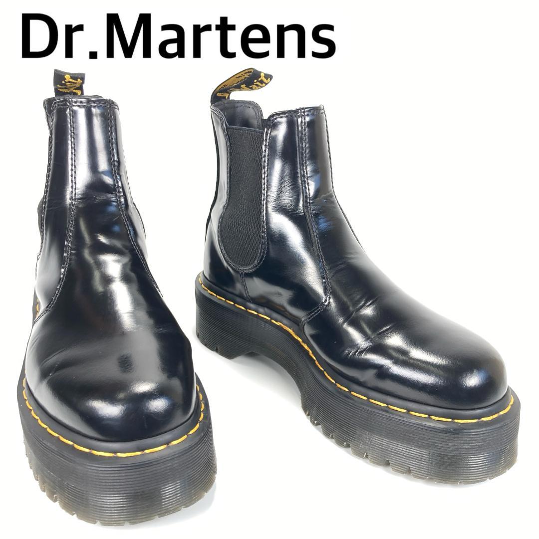 ドクターマーチン 2976 QUAD 超厚底チェルシーブーツ サイドゴア UK6