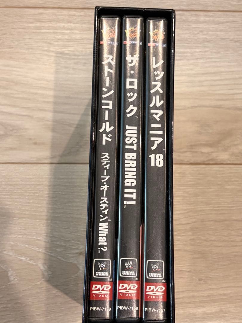 豪華】WWE レッスルマニア 18/19/20/21 DVDまとめ売りセット - メルカリ