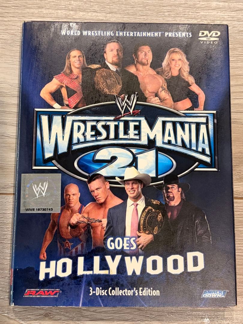 豪華】WWE レッスルマニア 18/19/20/21 DVDまとめ売りセット - メルカリ