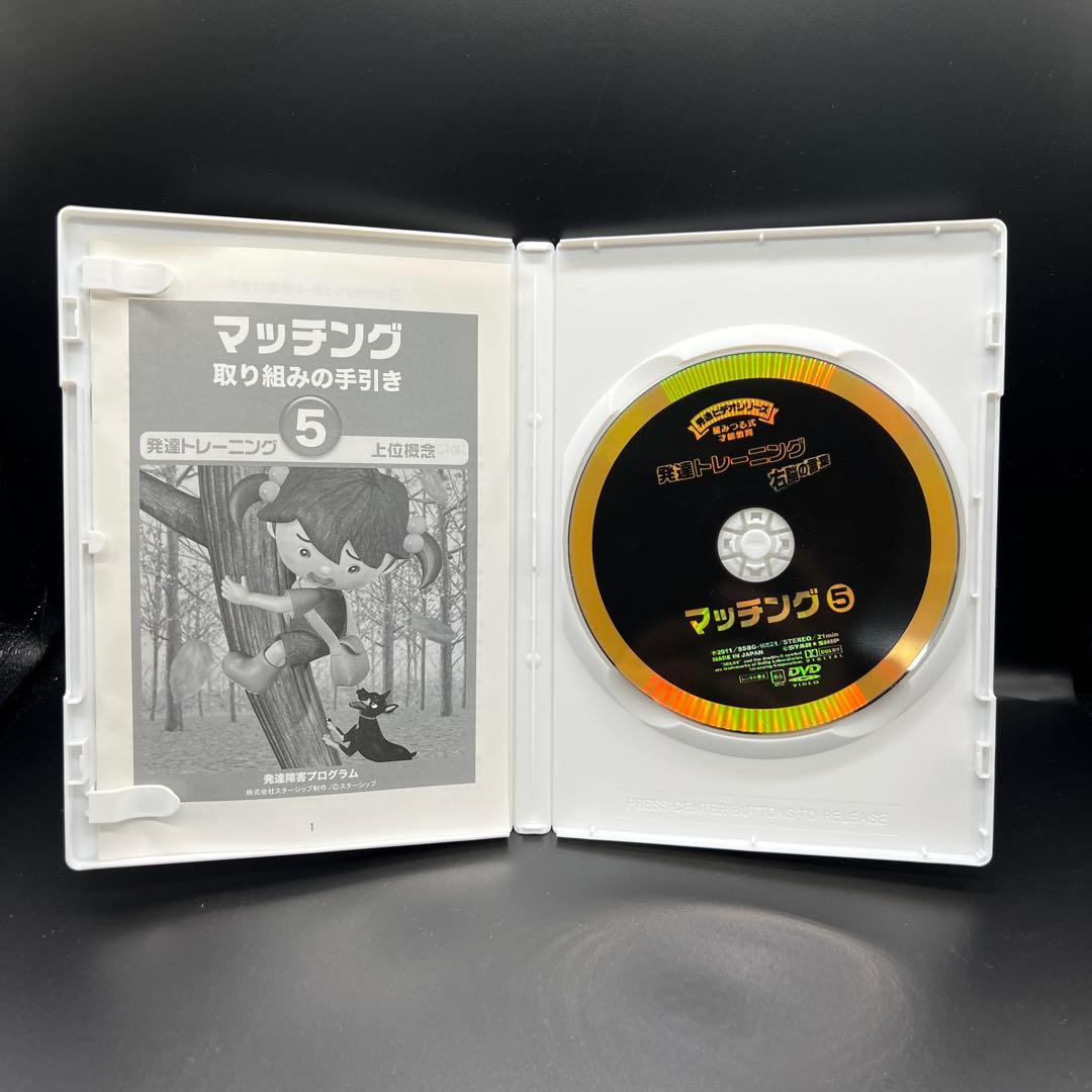 星みつる式 マッチング 1〜6巻 発達トレーニング DVD 分類学習 右脳の