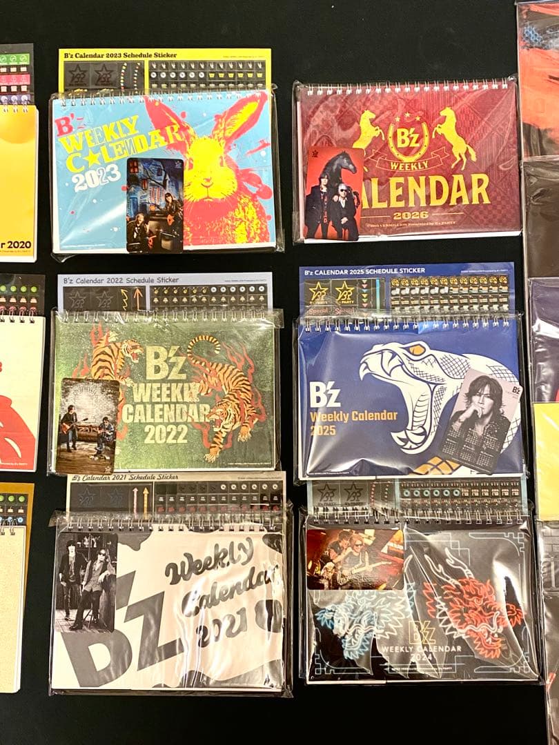 値下☆未開封有☆ 2018〜2026年B'z PARTY オフィシャルカレンダー