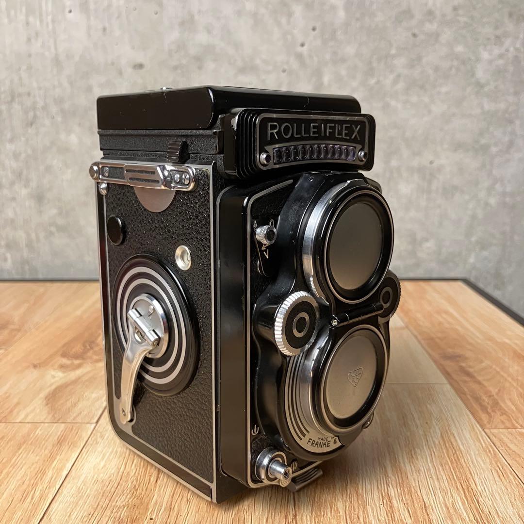 RolleiFlex 3.5F Planar 75mm 【実働なジャンク品】