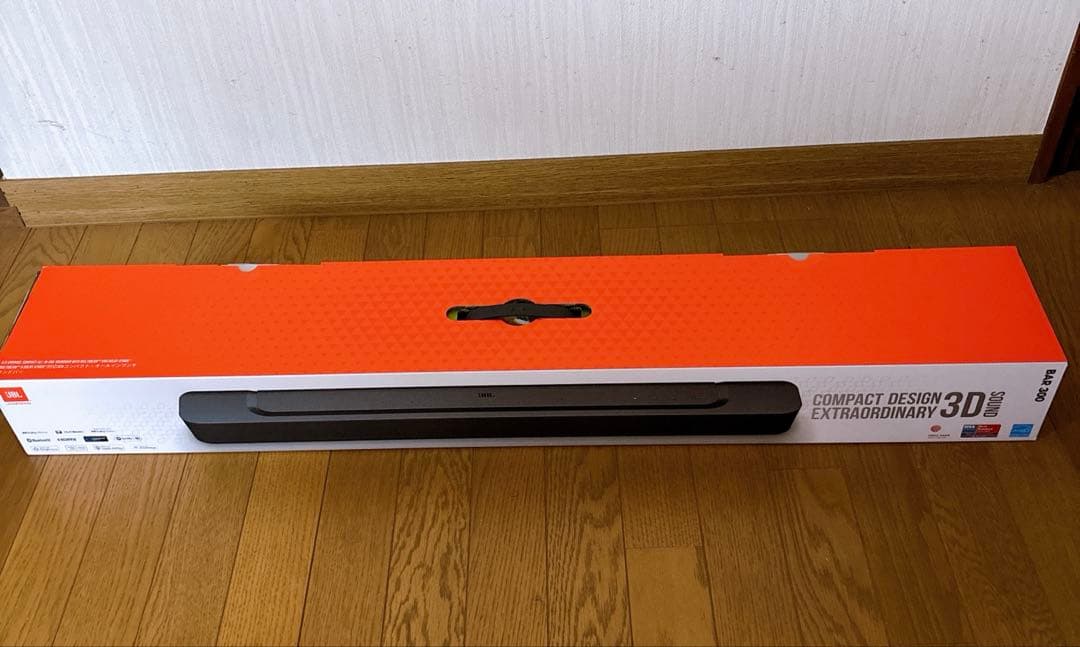 新品　JBL BAR 300 サウンドバー/JBLBAR300PROBLKJN サウンドバー ブラック JBLBAR300PROBLKJN [DolbyAtmos対応 /フロント