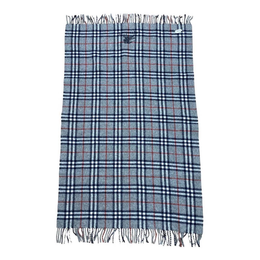 Burberrysノバチェック 膝掛け ブランケット ウール 大判 バーバリー