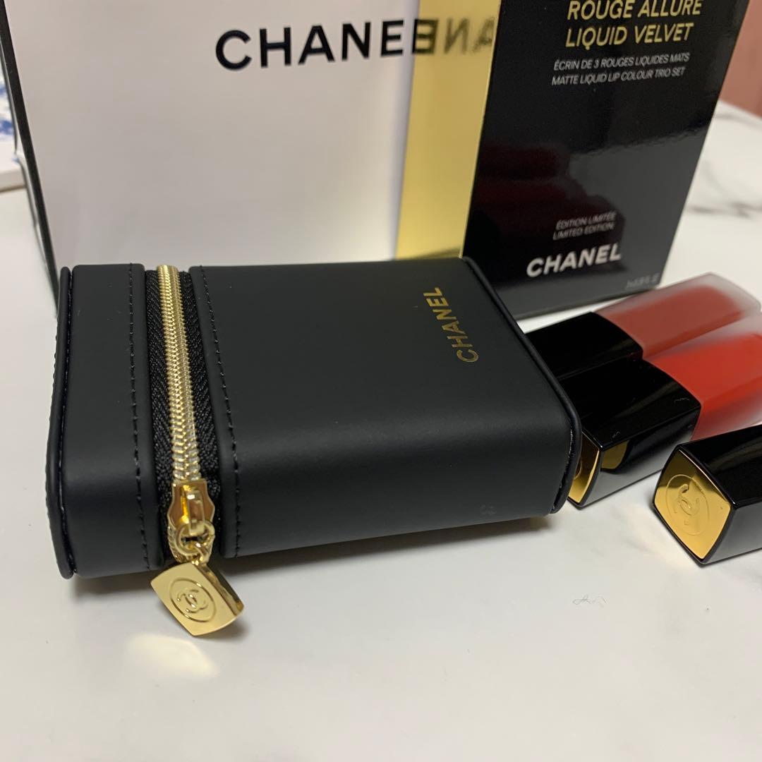 CHANEL ROUGE ALLURE LIQUID VELVET 3本セット Chanel Rouge Allure Liquid Velvet Set of 3 Limited Edition NIB 100
