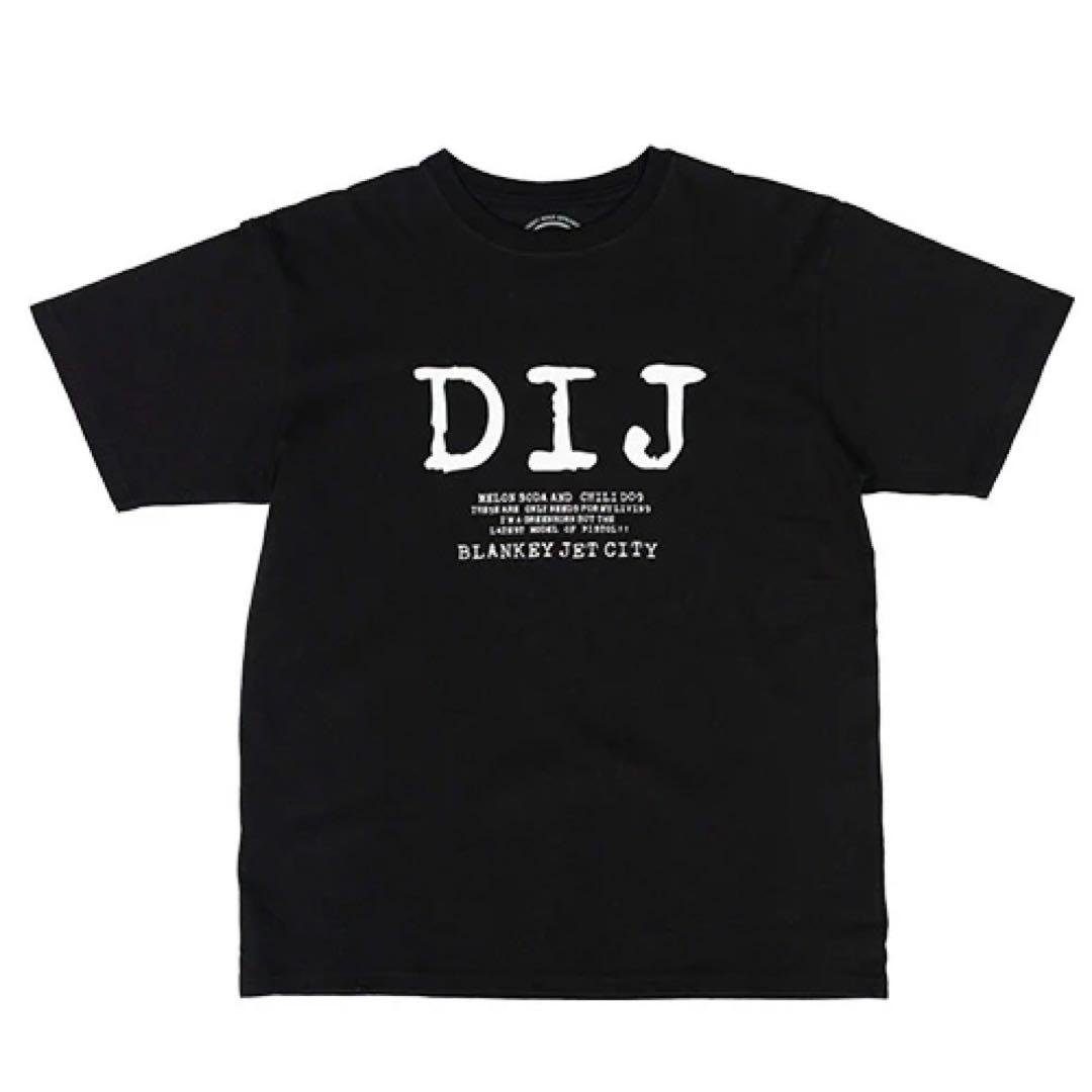 BLANKEY JET CITY Tシャツ ブラック DIJ BLANKEY JET CITY / BJC D.I.J. T-shirts – UNIVERSAL MUSIC STORE