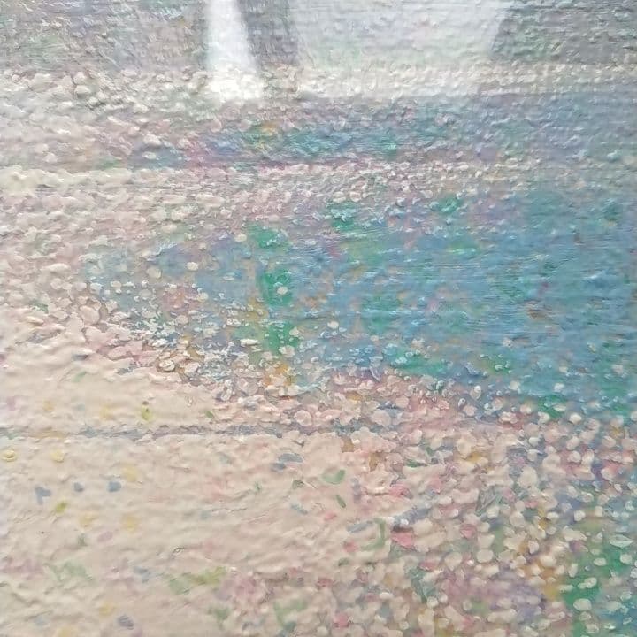 原 秀樹 点描画 海の風景 - メルカリ